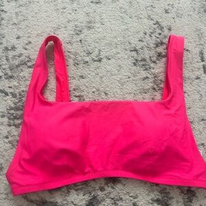 Aerie Bright Pink Swim Top